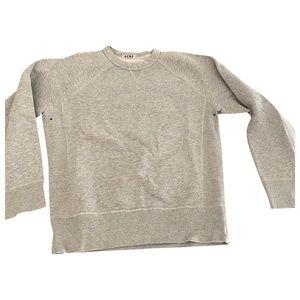 Acne Studios French Terry Crewneck Sweatshirt - Grey - Size XS